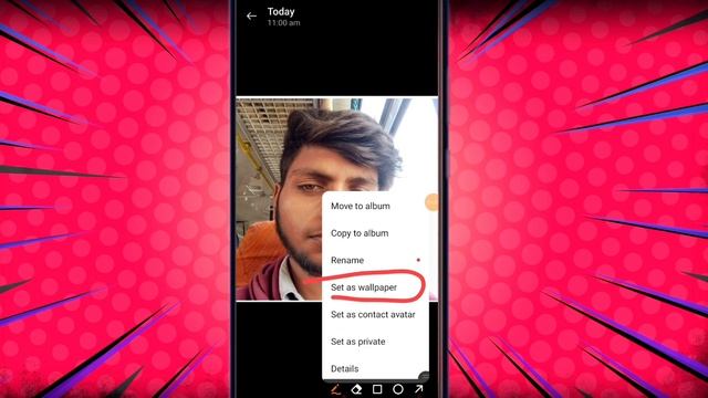 Mobile Ke Screen Pe Apna Photo Kaise Lagaye | Apne Mobile Me Walpaper Kaise Lagaye.