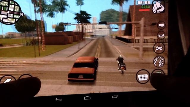 GTA San Andreas on Google Nexus 7 (2012)