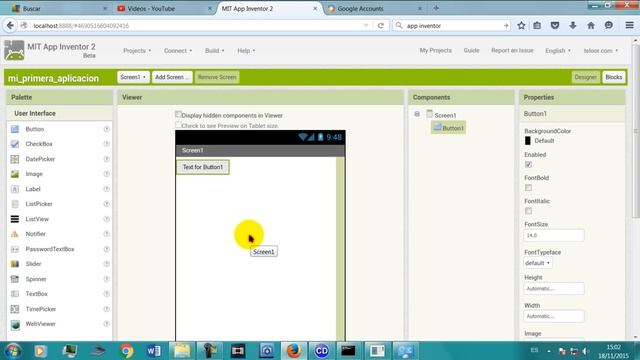APP INVENTOR 2 - MEJOR  PROGRAMA PARA CREAR APLIACIONES ANDROID APK GRATIS