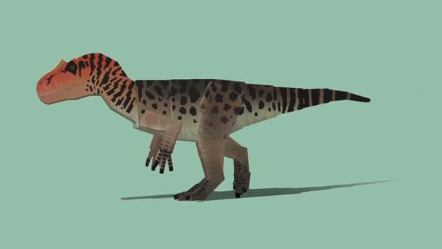 【Minecraft BE】ALLOSAURUS - model & animation showcase (Dinosaur Kingdom addon)