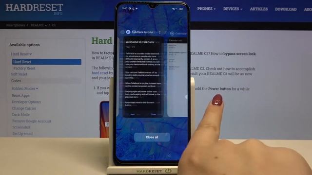 How to Close Running Apps in REALME C3 – Deactivate Background Processes