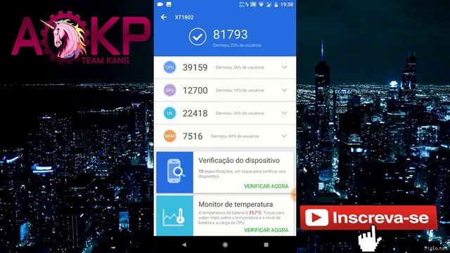 ROM AOKP 8.1 OREO 64BITS/ANÁLISE COMPLETA/TESTADO NO MOTO G5S PLUS/XT1802 SANDERS