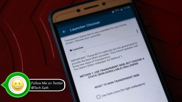 How To Change Notification Bar Like Android Nougat Without Root!