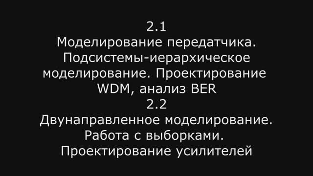 Модуль 3: 2.1|2.2 Моделирование передатчика Подсистемы-иерархическое моделирование