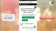 how to install window 7 in android phone |अपने मोबाइल को window कंप्यूटर कैसे बनाये