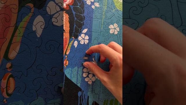 Деревянный пазл "Фрида Кало" от Active Puzzles — Искусство, которое развивает!