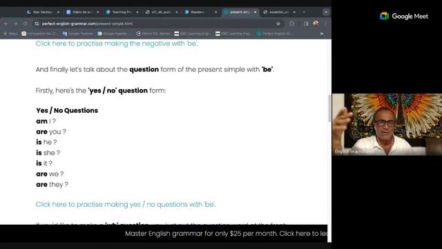 FEOC - Aula 8 - Present simple - yes/no questions with be