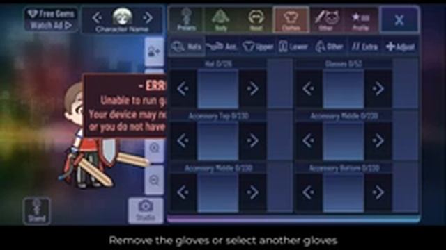 Gacha Club Gloves Glitches and How to Fix it || Gacha Club Glitch
