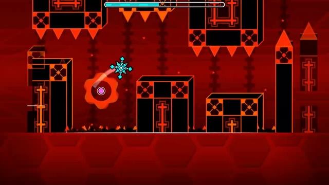My first insane demon in geometry dash!! - Chaotic Hell by MrSaTurNuZ