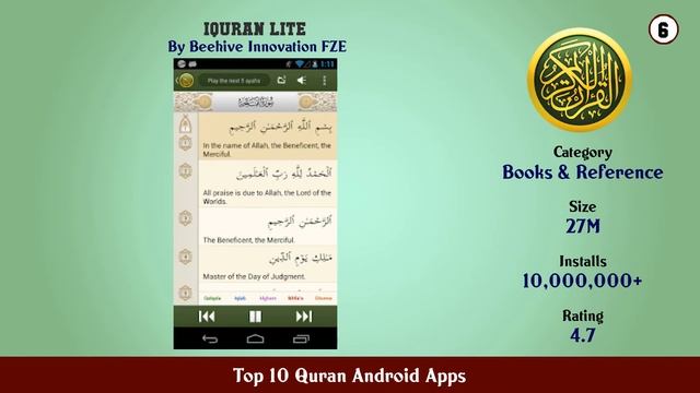 Top 10 Quran Android Apps