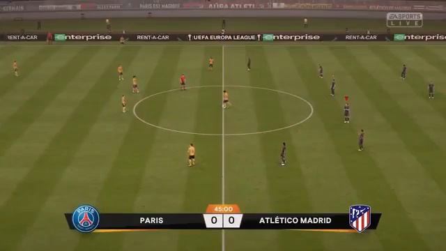 FIFA 19 | PSG vs Atletico Madrid | UEFA Europa League | - PS4 Pro