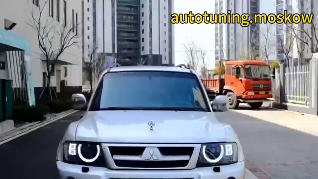 Mitsubishi pajero тюнинги фары