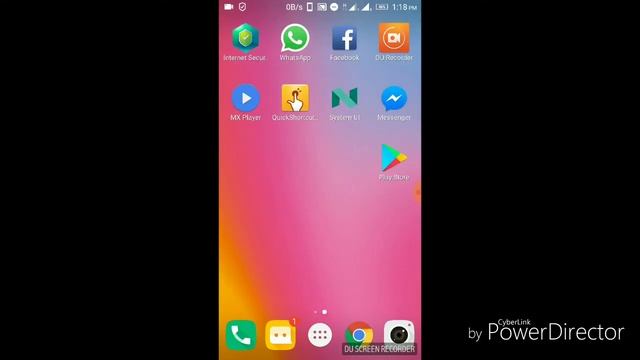 Lenovo k6 Power rotate icon hide and all icons hide