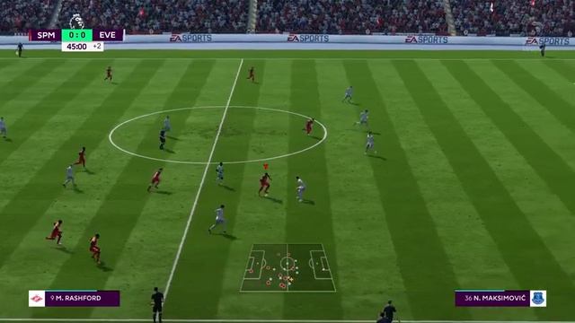 Спартак - Эвертон 33 тур Премьер лига Англии по футболу 20-21 FIFA 18 PS5