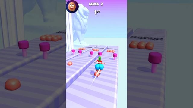 NOOB Bounce Big - All Levels Gameplay Android & iOS (Level 1-4)