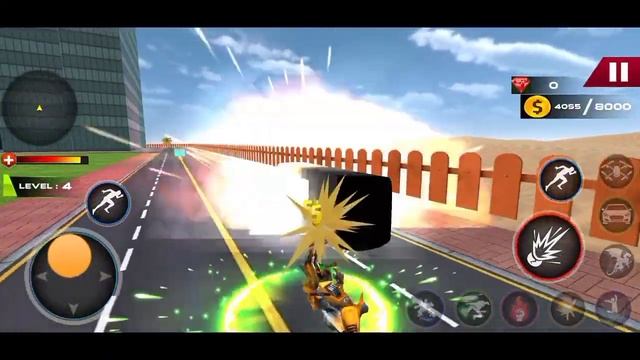 Drone Robot Car Transforming Game - Car Robot Games - Android Gameplay Part 3