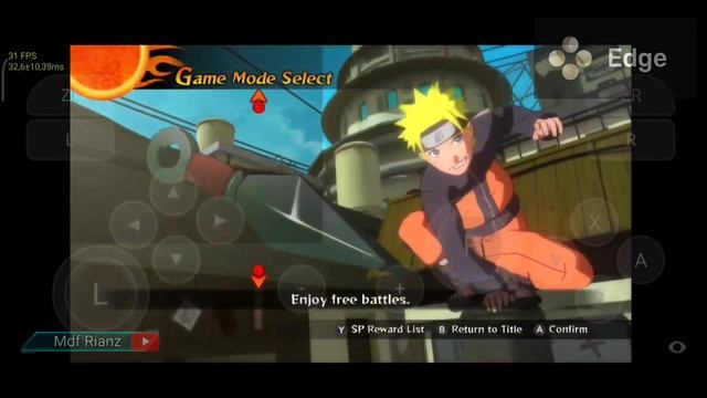 Semua Game Naruto Ultimate Ninja Storm Update - Skyline Edge Emulator Android