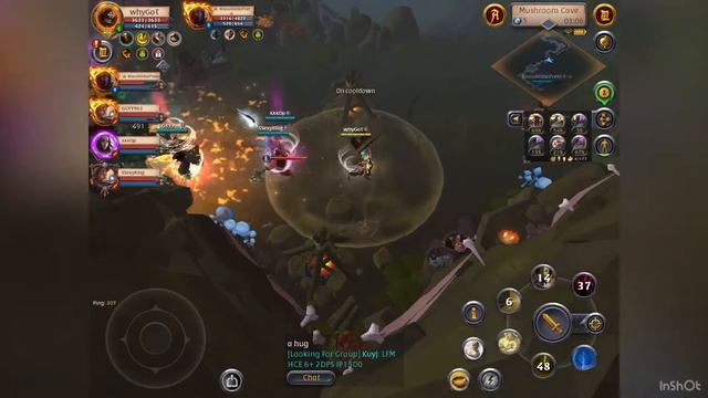 Albion Online HCE New Healer Mobile Map 18 Fungicide
