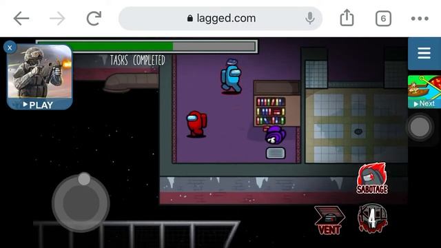 Among us version lagged #1