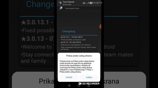 KAKO INSTALIRATI TEAM SPEAK 3 NA VAS TELEFON | HOW TO DOWNLOAD TEAMSPEAK3 ON MOBILE