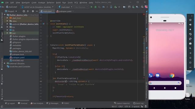 Showing Device Information Application For Android And IOS | Exploring Packages EP09