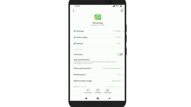 Whatsapp message nahi aa ja raha hai | whatsapp message is not sending coming How to fix
