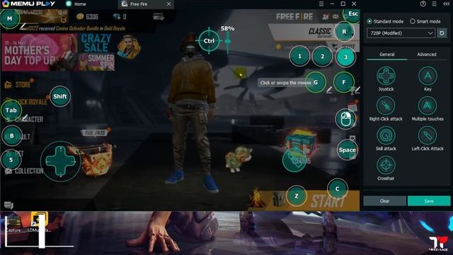 Free Fire Memu Emulator Key Mapping |Best Sensitivity Settings Keyboard Controls