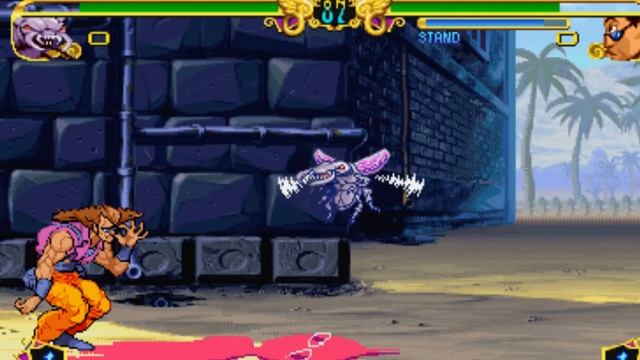 #530 JoJo's Bizarre Adventure (PS1) Exclusive Boss: Gray Fly playthrough.