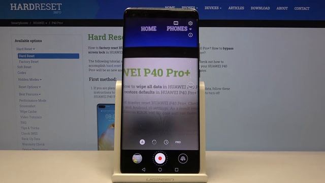 How to Create Timelapse in HUAWEI P40 Pro+