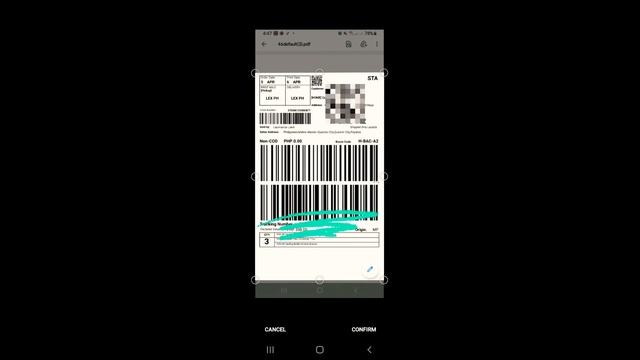 How to print LAZADA Waybill correctly fit on page|Zjiang9200 Waybill Bluetooth Printer