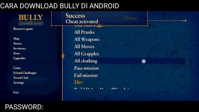 CARA UNDUH GAME BULLY ORIGINAL FULL MOD APK - BISA DI SEMUA HP ANDROID - BULLY ANDROID 2020