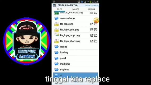 TUTORIAL MENGGANTI BACKGROUND DI GAME FTS