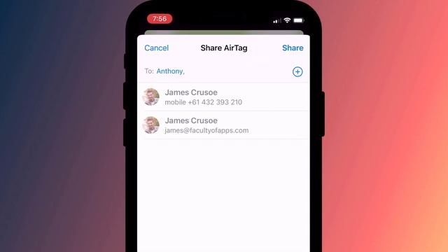 How To Share An AirTag ... The EASY Way!