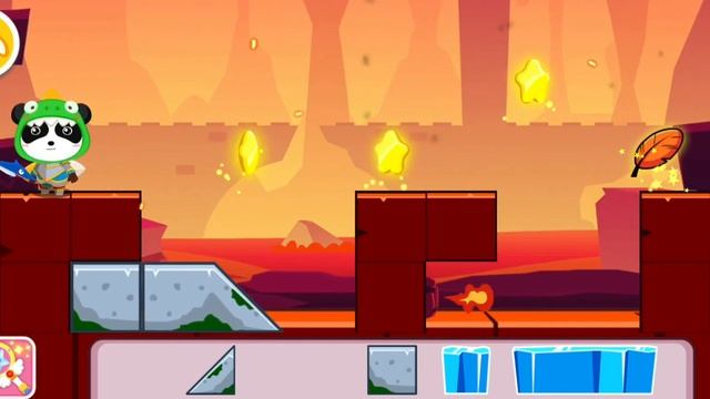 Little Panda’s Jewel Quest Adventure LEVEL 3 Gameplay - Fire Kingdom | BabyBus Games
