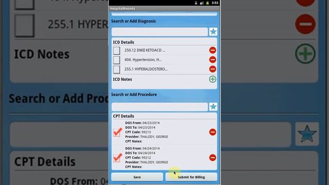 Working With DigiDMS Hospital Round Android Application