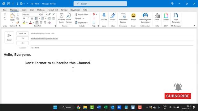 How to Schedule a Mail in Outlook App and Web?