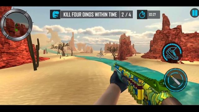 Real Dino Hunter Fps Shooter Android ios Gameplay - Dinosaur game - Dinosaur Planet Gaming #20