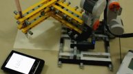Lego Mindstorms NXT painter