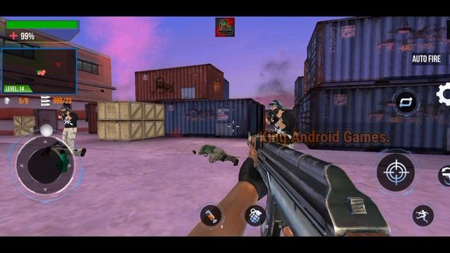 FPS Gun Shooting Games Offline Like COD Mobile For iOS/Android - GamePlay [QHD] - kingandroidgames.