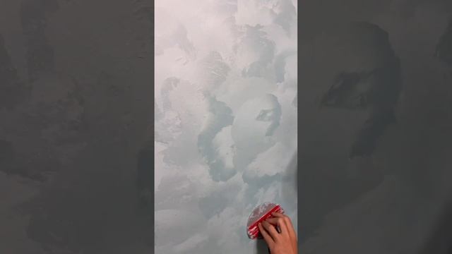 Декоративная штукатурка. Венецианка. Нанесение "Мокрый шёлк". Tiffany кухня #shorts