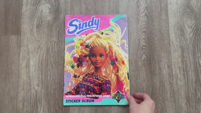 Журнал Upper Deck Sindy  Синди 1995 ( язык журнала русский )