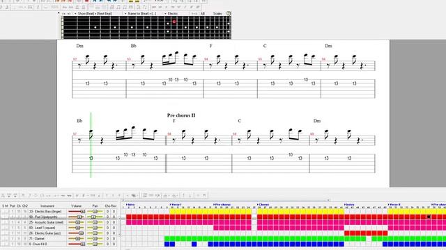 TAB Guitar Pro 5 : Gx2 - ໃສ່ໃຈໄດ້ແຕ່ມອງ(ใส่ใจได้แค่มอง) Full (Cover : Guitar Pro)