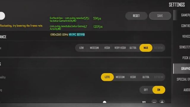 Pubg New State Alpha | Poco x3 pro | Max FPS | Fps meter | FPS test