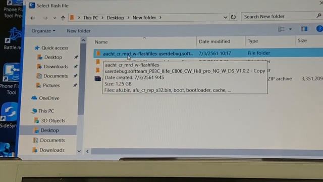 How to install Firmware Android 5.1 Single OS, Total storage 23.50 GB, 2018 [Chuwi Hi8 Pro]