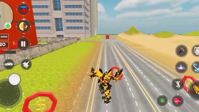Jet Robot Car Transform Simulator - Android GamePlay@DroidGameplays TV