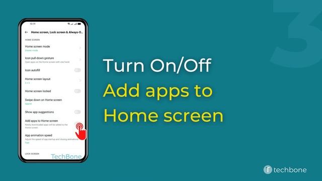 How to Add new installed Apps automatically to Home screen - Oppo [Android 11 - ColorOS 11]