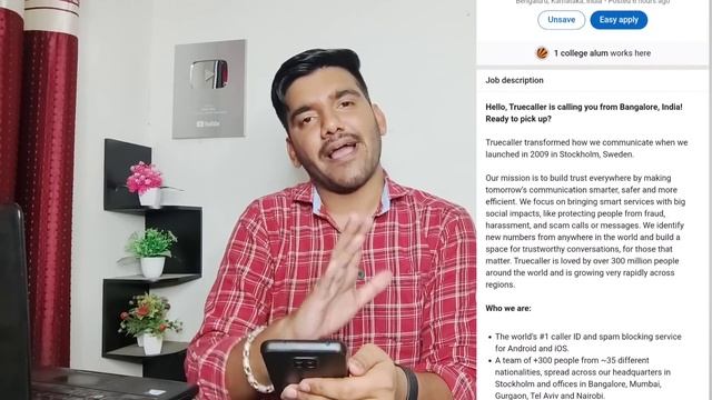 TrueCaller Work From Home Job | Chat Support Job 😍| Best Perks | Jobs For Graduates | Latest Jobs