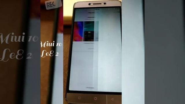 Miui 10 official LeEco Le 2 Ros version || description || like || share || cmd