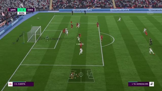 Спартак - Суонси 31 тур Премьер лига Англии по футболу 20-21 FIFA 18 PS5