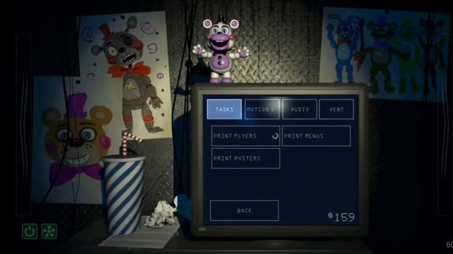 Прохождение FNAF 6:Pizzeria Simulator на Android #2